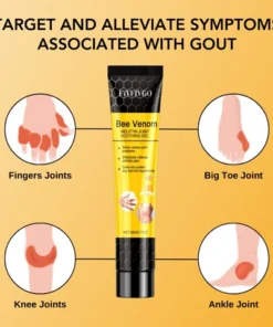 Fivfivgo™ GoutEase Bienengift-Creme
