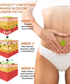 Fivfivgo™ LymFatTake Orangenblüte Schlanker Aufnäher