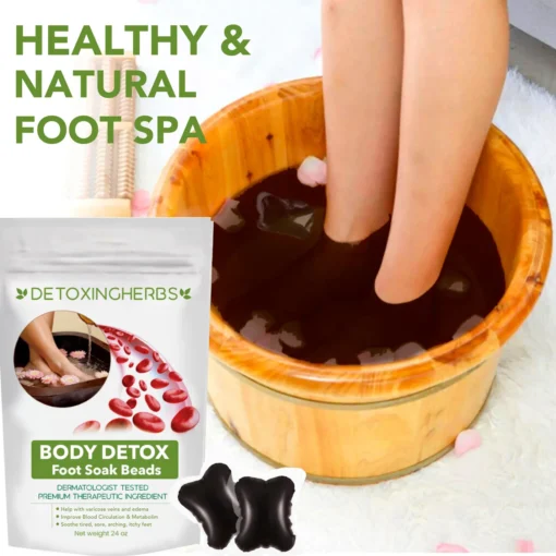 GFOUK™ Herbs التخلص من السموم Reinigendes Fußbad Perlen