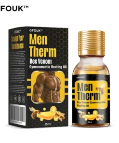 زيت التدفئة GFOUK™ MenTherm Bee Venom Gynecomastia
