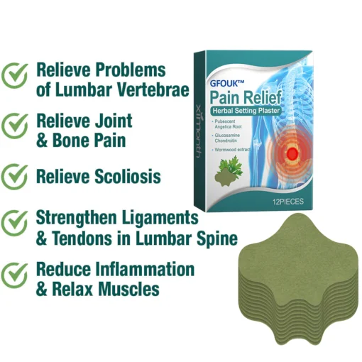 GFOUK ™ Pain Relief Vitalizing Tendon Herbal Plaster