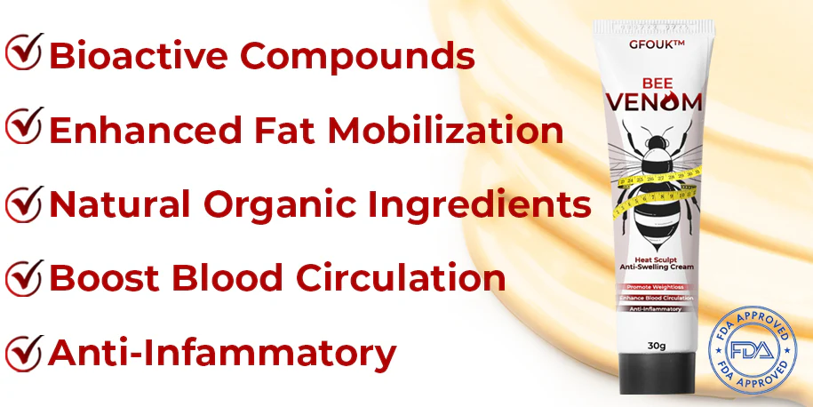 GFOUK™ Bee Venom Heat Sculpt Anti-Schwellung Crème