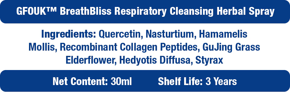 GFOUK™ BreathBliss Respiratory Cleansing Herbal Spray