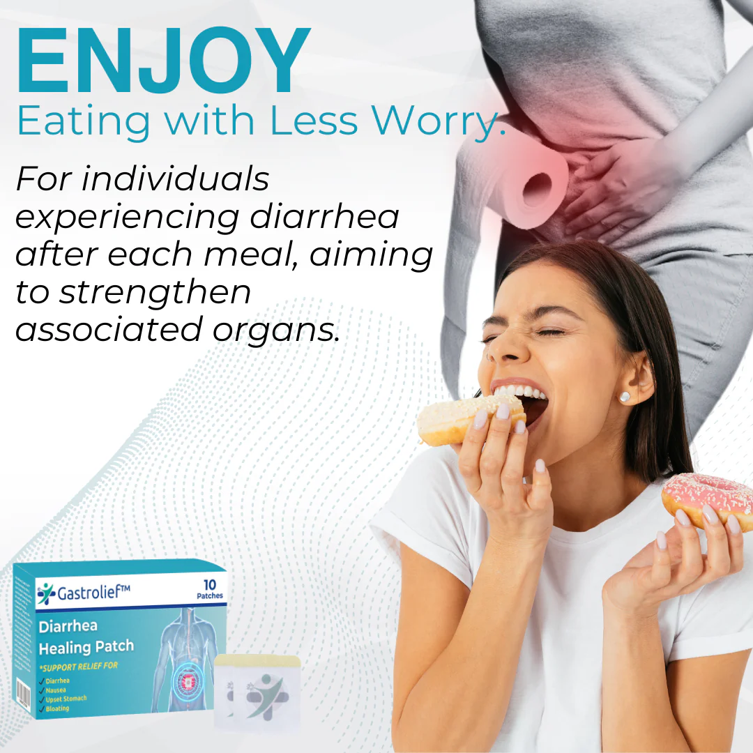 Gastrolief™ Diarrhea Healing Patch