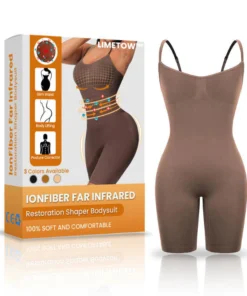LIMETOW™ IonFiberFar Infrared Recovery Shaper Bodysuit بدون ظهر