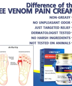 LIMETOW™ New Zealand Bee Venom Joint and Bone Therapy Advanced Cream
