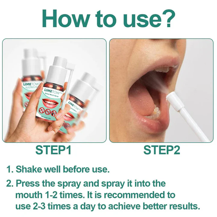 LIMETOW™ Ultra Healing Herbal Mouth Spray