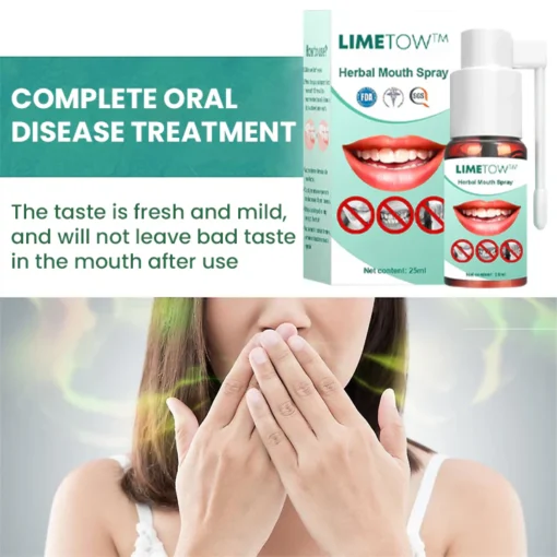 LIMETOW™ Ultra Healing Herbal Mouth Spray