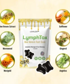 LOVILDS™ غسول القدم بسم النحل LymphTox