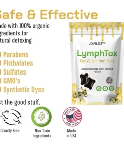 LOVILDS™ غسول القدم بسم النحل LymphTox