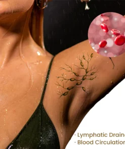 Magnetology Lymphvity Therapy Germanium Titanium Moissanite Diamond Ring