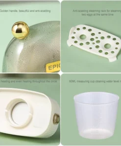 Mini egg steamer&Free Measuring cup