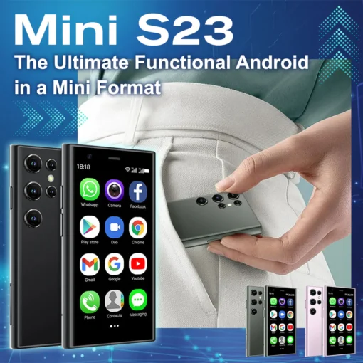Novo mini S23: o Android funcional definitivo nun formato mini