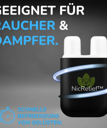 NicRelief™ QuitSmoke Fruchtiger Inhalator