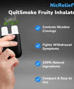 NicRelief™ QuitSmoke Fruity Inhalator