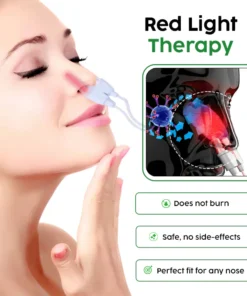 جهاز Oveallgo™ AuraGlow لعلاج الأنف بتقنية LED