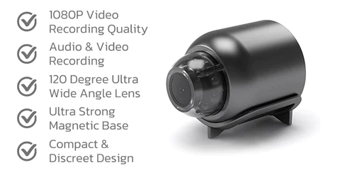 Oveallgo™ 1080P Ultra HD Night Vision Mini WIFI Camera