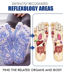 Oveallgo™ Foot Massage Socks and Acupuncture Tool Set