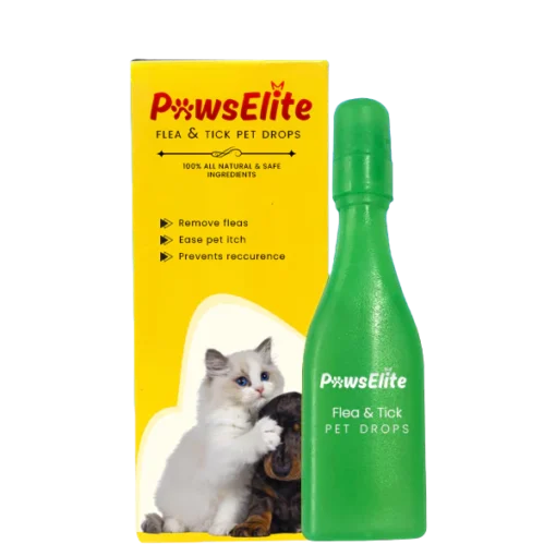 Gotas para mascotas de pulgas e garrapatas PawElite™