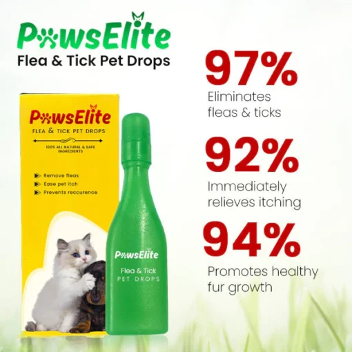 PawElite™ Капки за домашни миленици од болви и крлежи