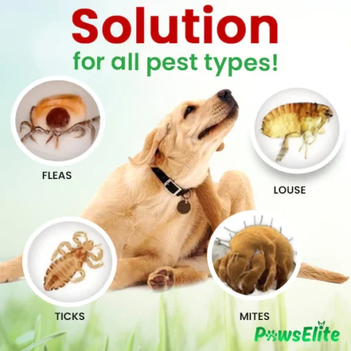 PawElite™ kvapky pre domáce zvieratá proti blchám a kliešťom