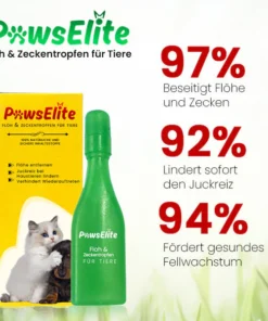 PawElite™ Floh & Zeckentropfen für Tiere
