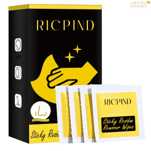 RICPIND Sticky Residue Remover Wipes
