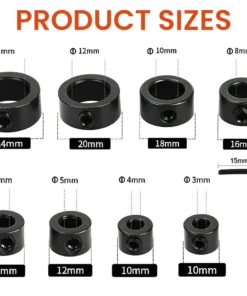 ToolZap™ Drill Bit Limit Holder Ring Set