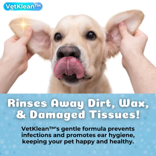 VetKlean™ капки за нега на уши за домашни миленици