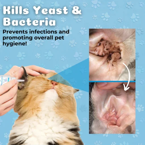 VetKlean™ Ohrpflegetropfen für Haustiere