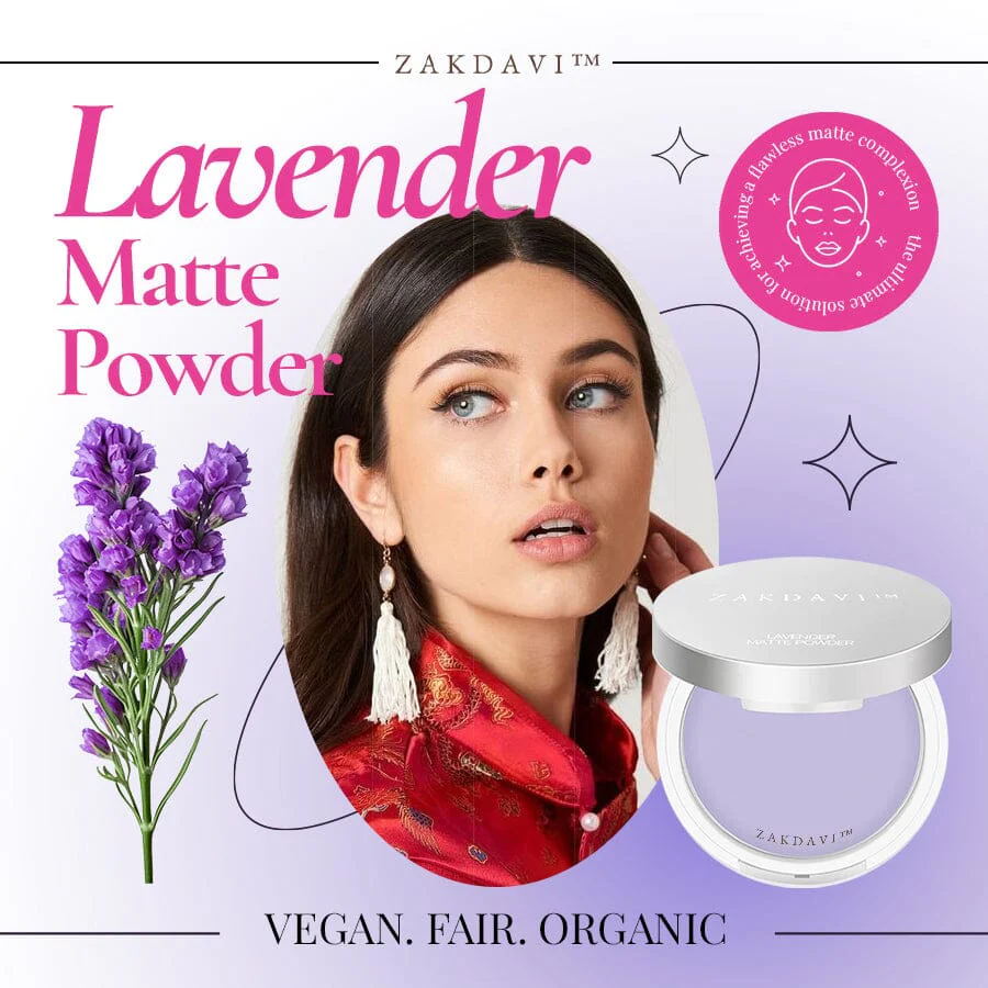 Zakdavi™️ Lavender Matte Powder