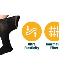 flysmus™ FlexiFlow Hyper Stretch Non Binding Socks