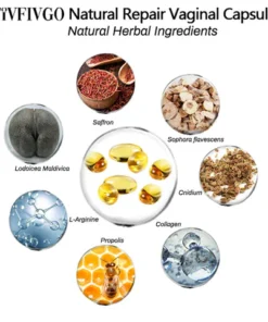 Fivfivgo™ Sofortiger Juckreizstopper und straffende Reparatur natürliche Kapseln