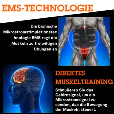 AEXZR™ EMS Bauch - ومحفز Brustmuskel
