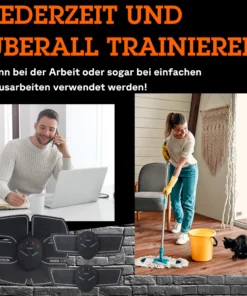 AEXZR™ EMS Bauch - ومحفز Brustmuskel