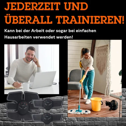 AEXZR™ EMS Bauch - ومحفز Brustmuskel