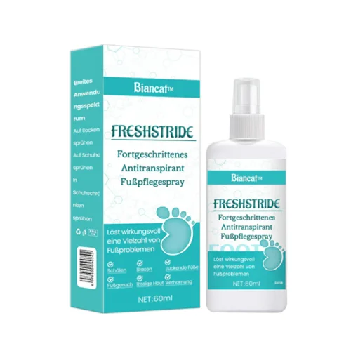 Biancat™ FreshStride Fortschrittliches مضاد التعرق Fußpflegespray