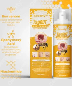بخاخ معالجة سم النحل من Ceoerty™ TagOUT