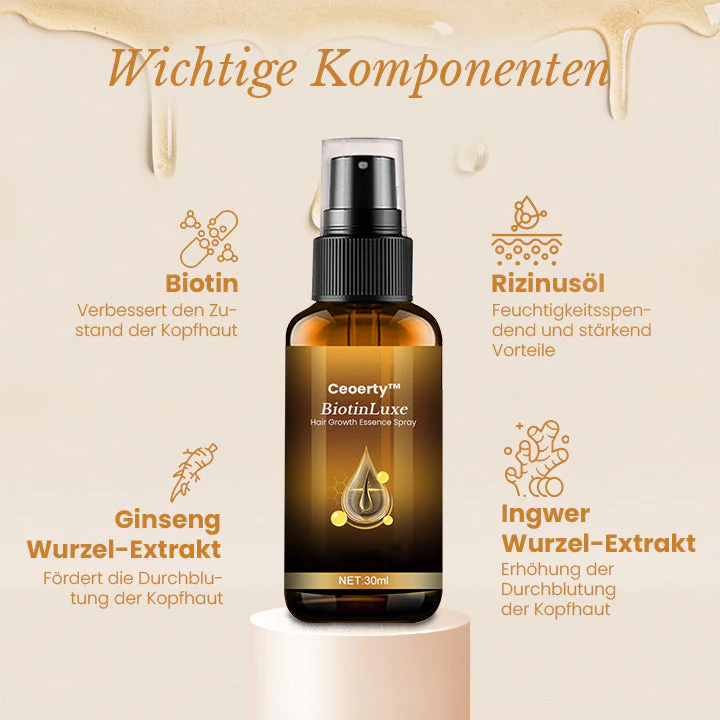 Ceoerty™ BiotinLuxe Haarwuchs-Essenz Spray