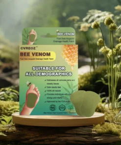 Cvreoz™ Bee Venom Foot Sole Acupoint Drainage Health Patch
