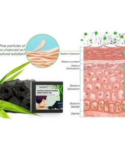 EcoGlow Acanthosis Nigricans Treatment Bamboo Charcoal Soap