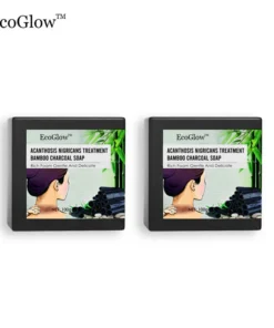 EcoGlow Acanthosis Nigricans Treatment Bamboo Charcoal Soap