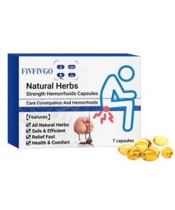 Fivfivgo™ Natürliche pflanzliche Stärke Hämorrhoiden-Kapseln