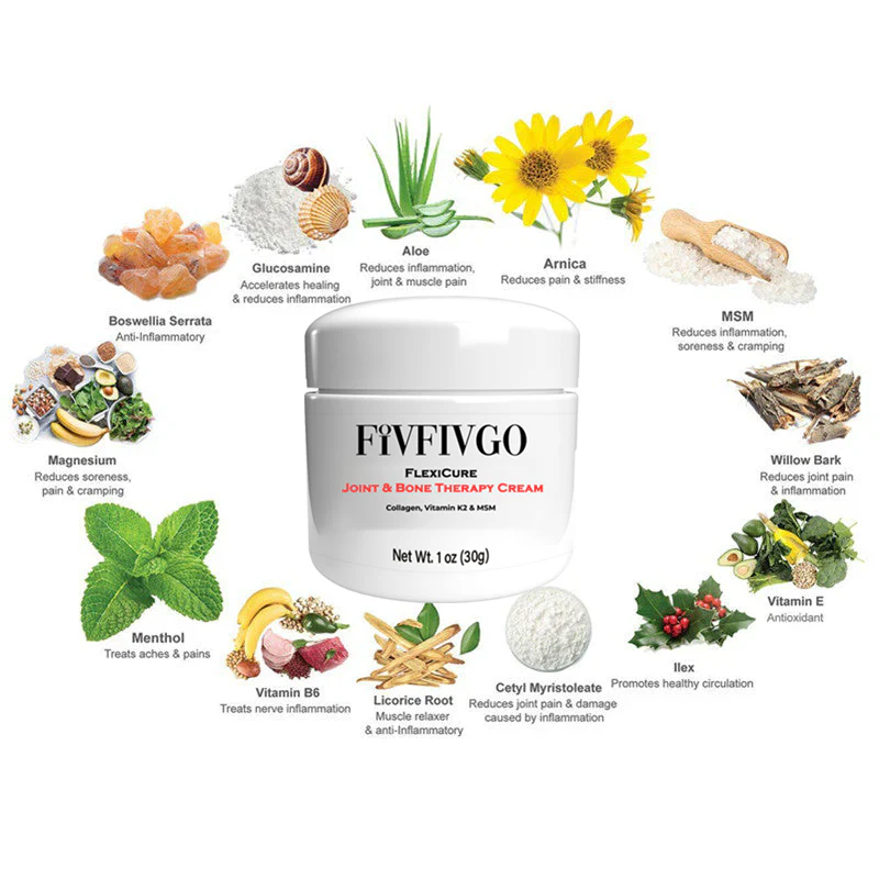 Fivfivgo™ FlexiCure Gelenk- und Knochentherapie-Creme