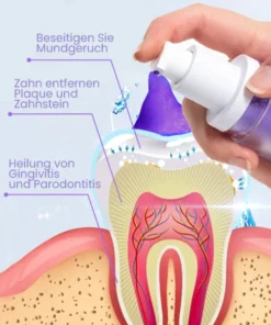 Fivfivgo™ Rein pflanzliches Zahnweiß-Mousse