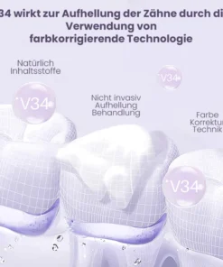 Fivfivgo™ Rein pflanzliches Zahnweiß-Mousse