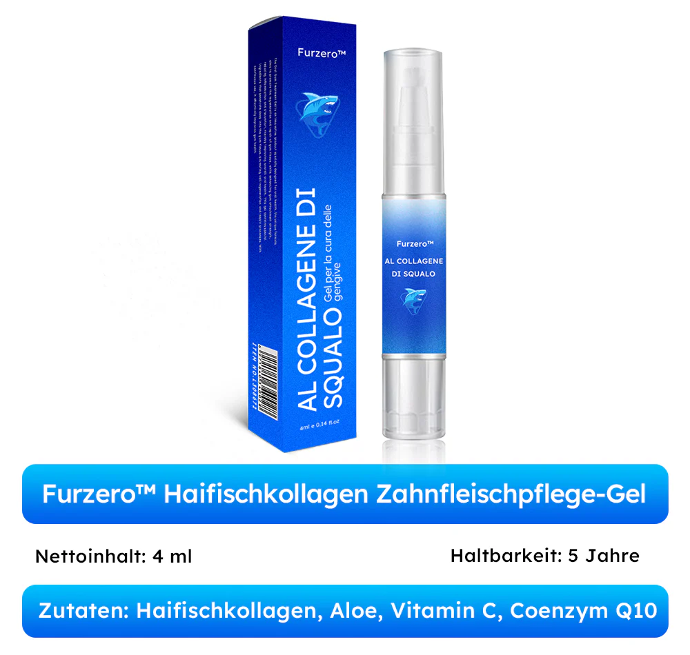 Furzero™ Haifischkollagen Zahnfleischpflege-Gel