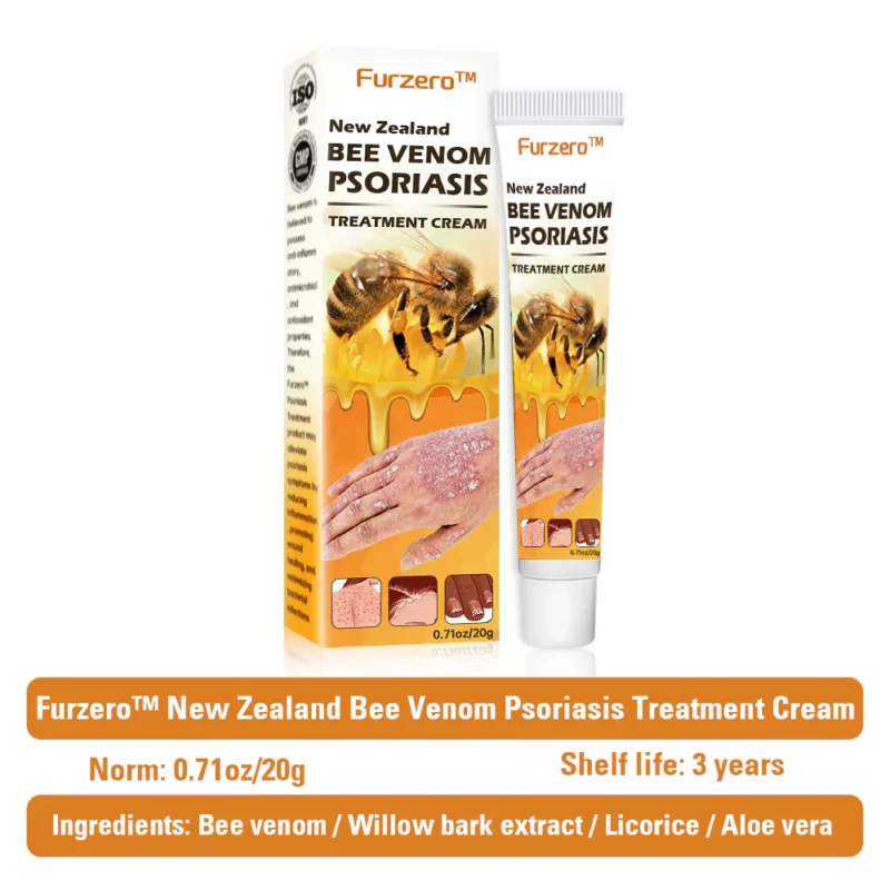 Furzero™ New Zealand Bee Venom Psoriasis Treatment Cream