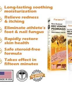 Furzero™ New Zealand Bee Venom Psoriasis Treatment Cream