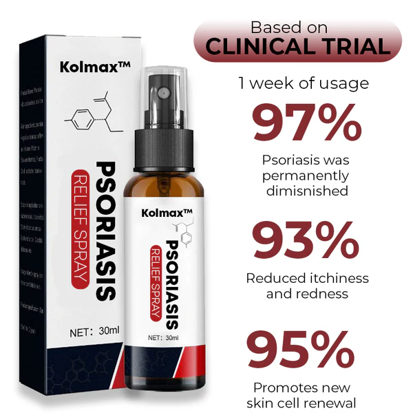 GFOUK™ Kolmax رذاذ تخفيف الصدفية